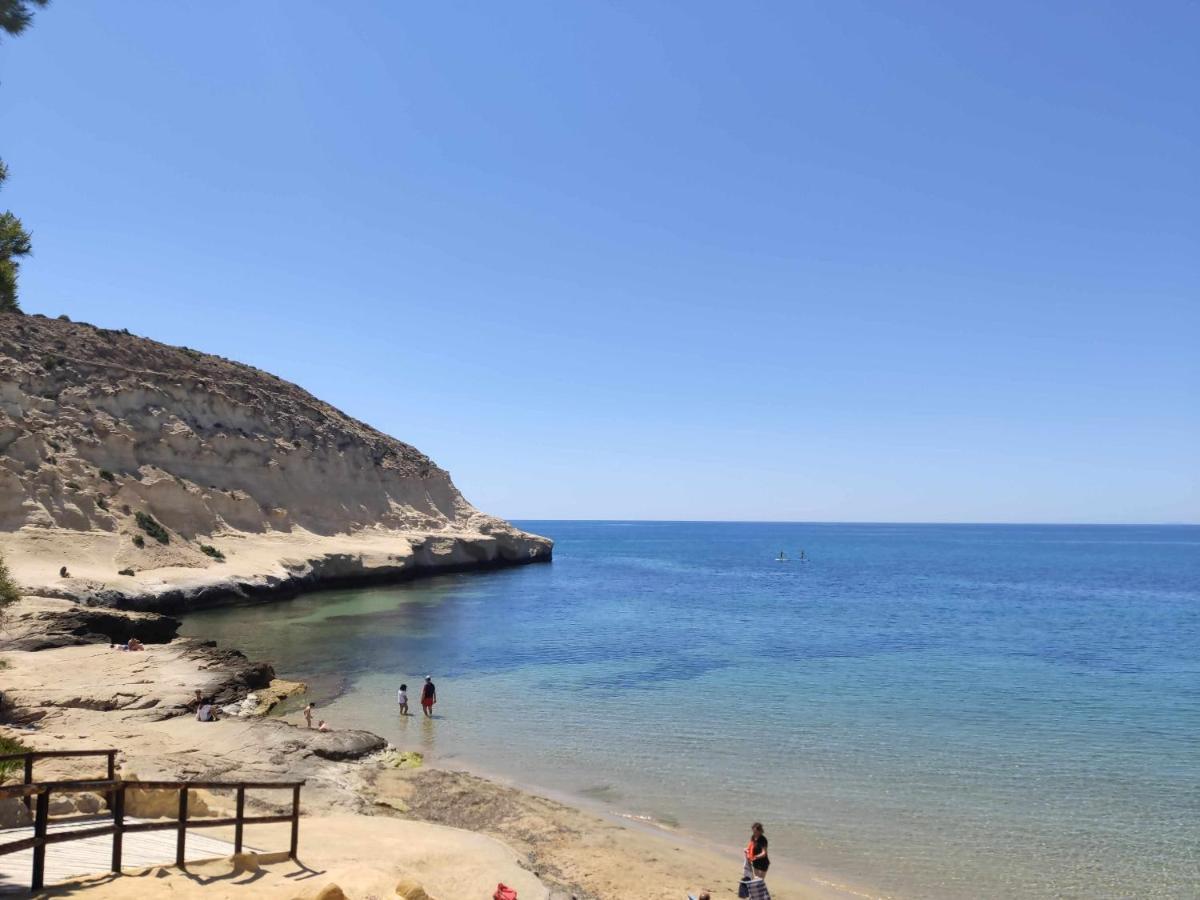 Apartamento La Invencible Terreros en 1ª Línea de Playa San Juan De Los Terreros Exterior foto